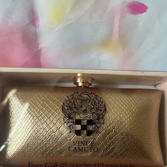 Vince Camuto Rose Gold Clutch - Picture 8 of 9
